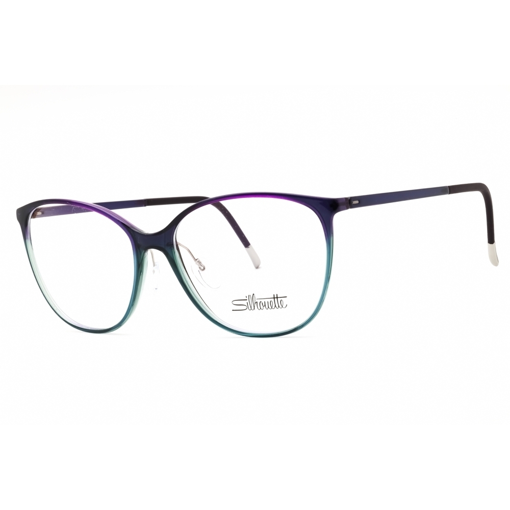 NWT Silhouette SPX Illusion Fullrim 1601/75 Dark Green Cat Eye 54mm Eyeglasses